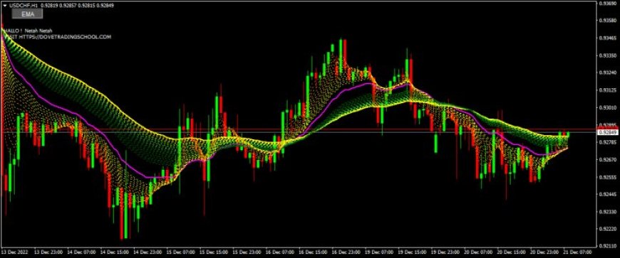 EMA dashed rainbow button Forex and Indices Indicator